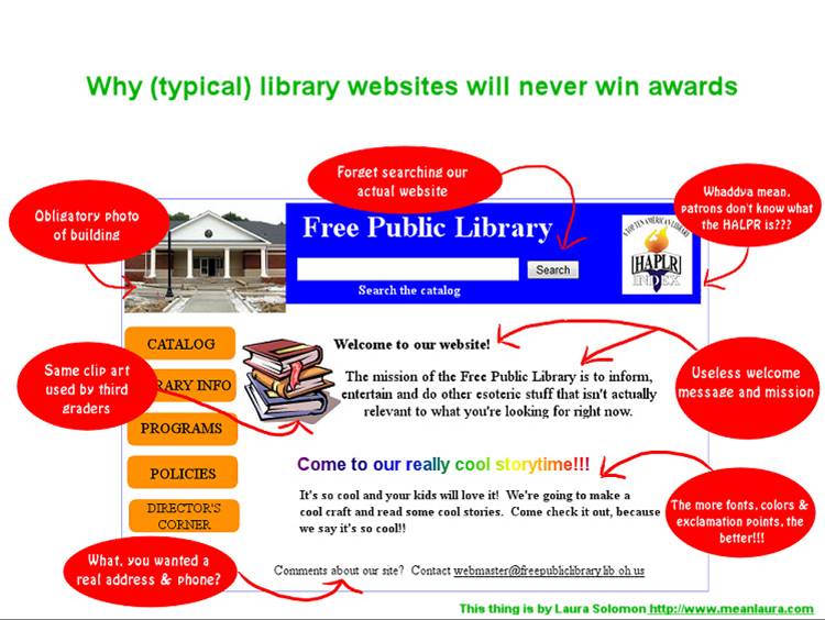 Why library websites don't win awards