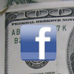 Facebook logo on 100 dollar bill